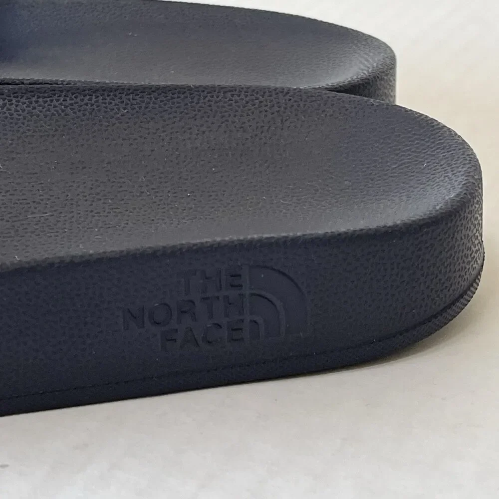 The North Face Youth Base Camp Slide III Slip On Unisex Sandals 3 Red/White/Blue